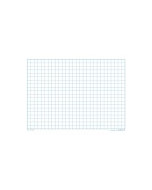 Grid Write & Wipe Board A4 1cm Grid/Blank