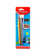 Maped Color'peps Card 4 Synthetic Paintbrushes