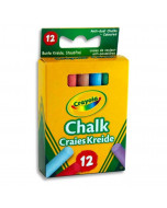 Coloured Chalk Box of 12 Crayola