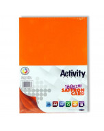 Premier Activity A4 160gsm Card 50 Sheets - Orange
