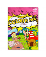 World of Colour A4 Colouring Book 48pg Pink