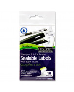 Pro:form Pkt.18 Waterproof Sealable Labels 