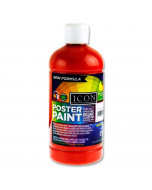 Icon Poster Paint 500ml - Scarlet Red