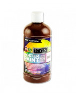 Icon Poster Paint 500ml  Burnt Umber Brown