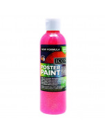 Icon 300ml Glitter Poster Paint - Pink