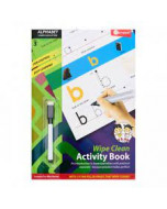 Wipe Clean Activity Book - Alphabet Lower Case Letters Ormond