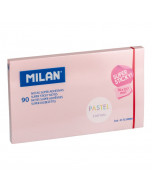 Milan Pastel Pink Super Sticky Adhesive Notes 76 x 127 mm