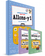 Allons y 1 2nd Edition 2021 Pack(Textbook, Mon chef d'oeuvre/Ma trousse de grammaire and Lexique)