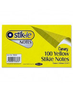 Stik-Ie Notes 75X125MM - Yellow