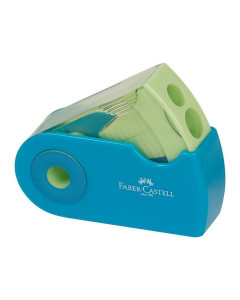 Faber Double Hole Sharpener Trend Green