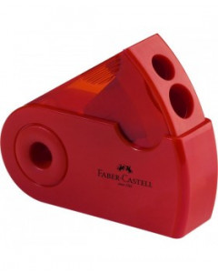 Faber Double Hole Sharpener (Red or Blue)