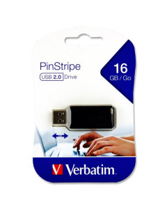 Usb Memory Stick 16Gb Verbatim Pin Stripe