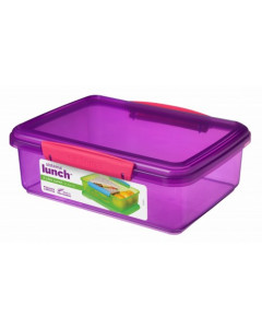Sistema 2L Lunch Box Purple
