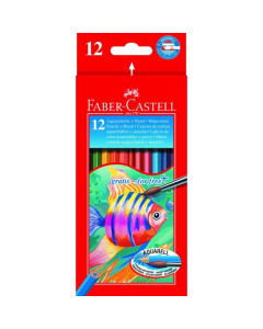 Faber Castell Water Colour Pencils 12Pk