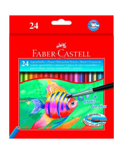 Faber Castell Water Colour Pencils 24Pk