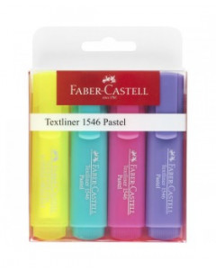 Faber Castell Textliner Highlighters Pastel 4pk