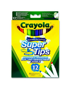 Crayola Supertips 12 Pk Markers