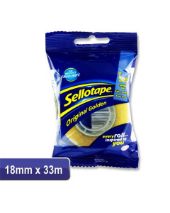 Sellotape 18X33M Original Golden Tape