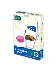3D Shapes Snap Cards By Brainbox Games
