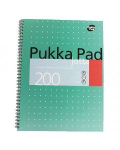Pukka Pad Jotta Metallic A4 Ruled 200 Sheets