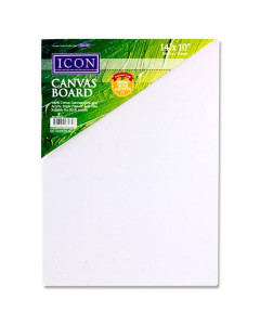 Icon Canvas Board 265gm2 - 14"x10" 