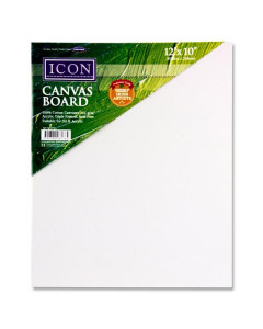 Icon Canvas Board 265gm2 - 12"x10" 