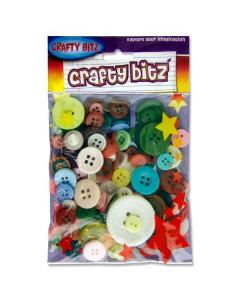 Crafty Bitz Asst Craft Buttons