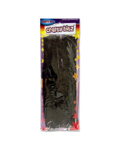 Crafty Bitz Pkt.25 Pipe Cleaners -Black
