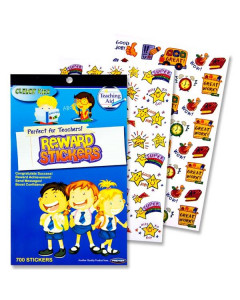 Clever Kidz Book 700+ Teachers Reward Stickers 