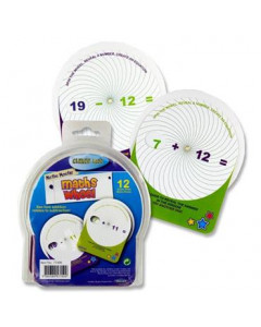 Clever Kidz Maths Wheel - Addition and Subtraction 12 Pack