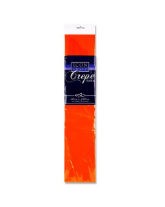 Icon Craft 50x250cm 17gsm Crepe Paper - Orange