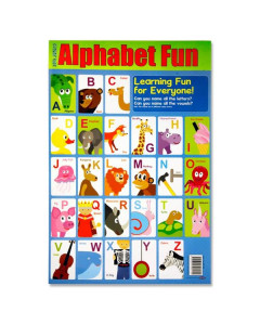 Clever Kidz Wall Chart - Alphabet Fun
