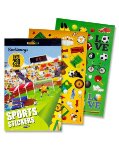 Sports Sticker Book of 290 Stickers