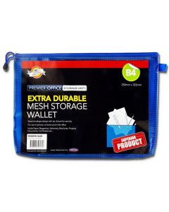Premier B4 Extra Durable Mesh Wallet Blue