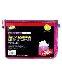 Premier B4 Extra Durable Mesh Wallet Purple