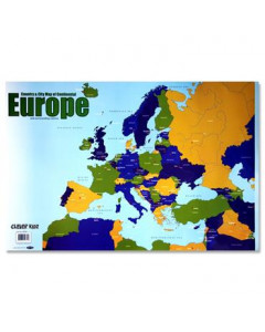 Clever Kidz Wall Chart - Map Of Europe
