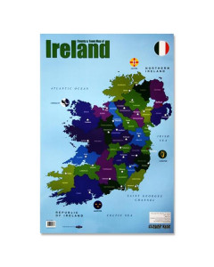 Clever Kidz Wall Chart - Map Of Ireland