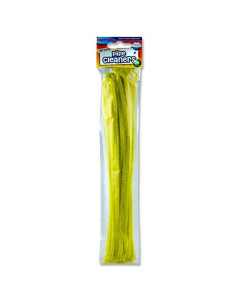 Crafty Bitz Pkt.25 Pipe Cleaners - Yellow 