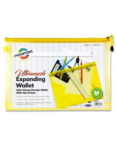 Premto B4+ Ultramesh Expanding Wallet Sunshine Yellow