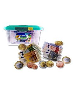 Clever Kidz Magnetic Euro Money Teaching Set 140pce