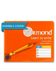Ormond 40pg B4 Durable Cover Learn To Write Copy
