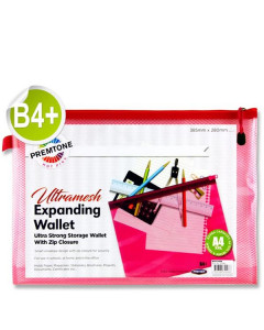 Premto B4+ Ultramesh Expanding Wallet Pink