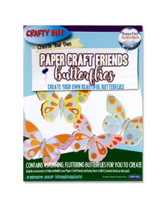 Crafty Bitz Pkt.4 Create Your Own Paper Craft Friends - Butterflies 
