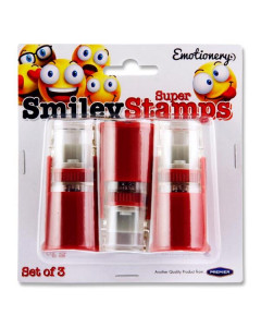 Super Smiley Stamps Set of 3