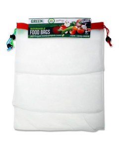 Green Line Reusable Food Bags Pack of 3 