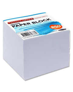 Premier Office White Paper Block  90x90mm