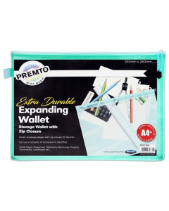 Premier A4+ Extra Durable Mesh Wallet Mint Magic
