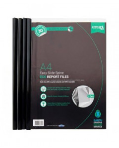 Concept Green Pkt.5 A4 Eco Easy Slide Spine Report Files 