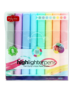 Pro:scribe Pkt.8 Pastel Highlighter Pens