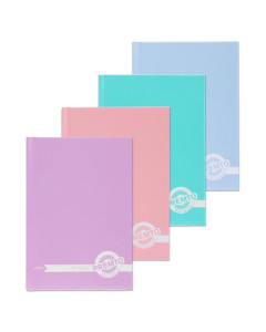  A6 Hardback Notebook 160pg Pastel Colours